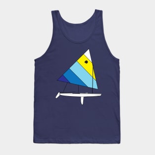 Sunfish Sailboat Tank Top